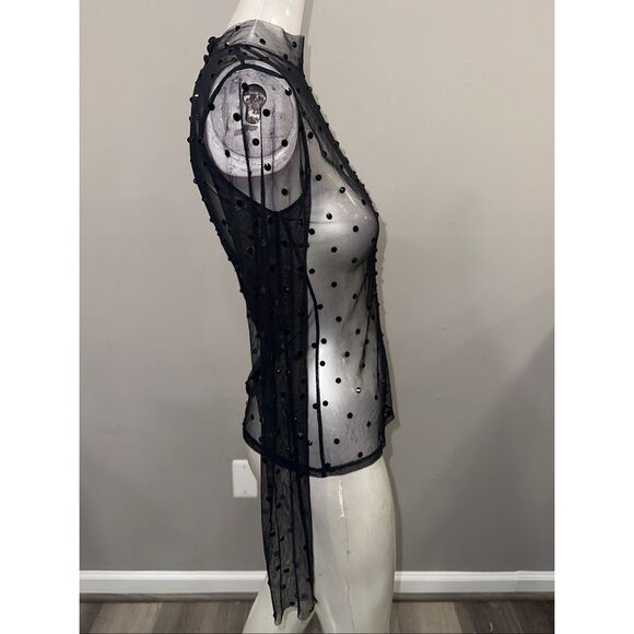 RETROFETE Lilith Mesh Top Small $348 - Picture 8 of 9